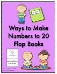 Ways To Make Numbers To 20 Flap Books Flap Book Kids Writing Math