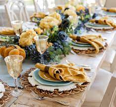 I had the pleasure of planning the event and designing a dinner table that perfectly complemented the existing decor of the house. Fall Tablescapes By Holly Jolley For That Special Dinner Party
