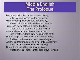 Prologue To Romeo And Juliet Act 1 Translating