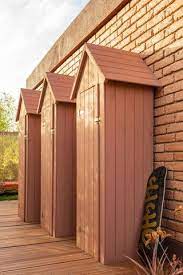 armoire de jardin bois hardelot bois l 70 3 x h 181 8 x p 54 5 cm au meilleur prix en stock livra armoire de jardin armoire de jardin bois cabine de plage