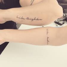 Like Mother Like Daughter Matching Tattoo Tattoos For Daughters Mom Daughter Tattoos Tattoos