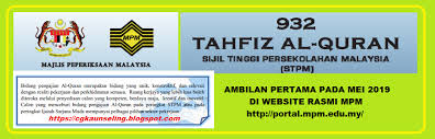 Ramai yang buntu, ke mana harus mereka pergi selepas spm? Perkongsian Halatuju Kerjaya Kaunseling Cinta Orang Kelainan Upaya Program Stpm Tahfiz Sijil Tahfiz 2019