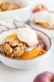 20 healthy peach recipes to try before the summer is over. Easy Healthy Peach Cobbler Recipe Nutrition In The Kitch