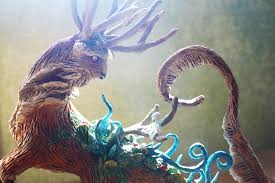 Maybe you would like to learn more about one of these? Princess Mononoke Inspired Forest Spirit Figure