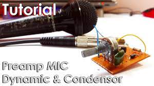 Mic jenis ini tidak dapat bekerja jika tidak diberikan tegangan. Tutorial Membuat Preamp Mic Dynamic Dan Condensor Penguat Mic Mic Karaoke Youtube