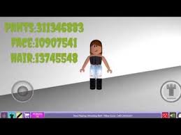 Der blev haedret pa arsmodet. Hair Id For Roblox Neighborhood Of Robloxia How To Get 5 Cute766