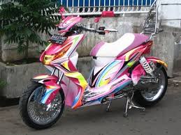 Lebih rinci lagi, 1 orang pengendara dan 1. Gambar Modifikasi Honda Beat Foto Modifikasi Honda Beat Semisena Com