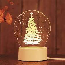 創意usb燈 聖誕樹hkd 98 3d led night light led night light night light