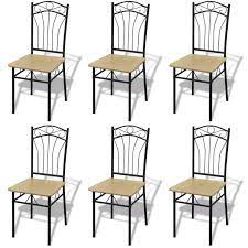 Entdecke rezepte, einrichtungsideen, stilinterpretationen und andere ideen zum ausprobieren. Set Of 6 Metal Dining Chairs Kitchen Dining Room Furniture You Can Find More Details By Visiting Metal Dining Chairs Dining Chairs Solid Wood Dining Chairs