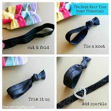 The Best Hair Ties Ever Tutorial Everythingetsy Com Best Hair Ties Hair Ties Diy Cool Hairstyles