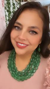 Collar de piedras preciosas de Esmeralda, collar de declaración, inspirado  en piedras preciosas, collar verde, regalo para ella, st. Día de Patrick,  collar para mujer