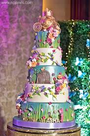 Atasha S Enchanted Garden Themed Party 1st Birthday Fairy Birthday Cake Fairy Garden Cake Garden Birthday Cake