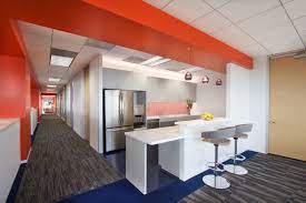 Large and small study areas, double workspaces, home office colour schemes, desks, desk chairs, home office shelving & storage furniture. Mind Blowing Break Room Design Ideas For Small Space Backside Gallery