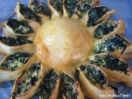 Vite Fait Bien Frais Tourte Soleil Aux Epinards Et Brousse De Brebis Recette Tarte Epinard Recette De Cuisine Rapide Et Recettes De Cuisine