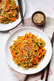 Especially since there's beef and bacon involved. Spicy Edamame Noodles Vegan Gluten Free Ellie Likes Cooking