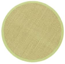 Paco home outdoor teppich rund balkon u. Rund Teppich 200 Cm Sucre Sisal Grun