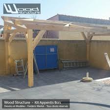 Appentis 1 Pan L Wood Structure Appentis Charpente Bois Charpente