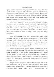 Kepentingan mencontohi keperibadian suri teladan. Doc Kedudukan Dan Kepentingan Akhlak Dalam Islam Fakhrul Hakimi Academia Edu