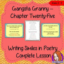 Using Similes In Poetry Complete Lesson Complete English Lesson On The 25th Chapter Of The Book G Writing Lessons Narrative Writing Lessons Report Writing