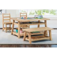 Say Goodbye To Clutter The Ecr4kids Sit N Stash Collection Features Spacious Lower Compartments For Stor Kids Table Chair Set Table And Chair Sets Chair Set