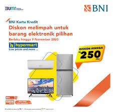 Begini cara aktifkan kartu kredit pakai pin! Bni Hypermart Lagi Ada Penawaran Spesial Nih Guys Di Facebook