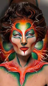 Beautiful Kooza makeup that I did