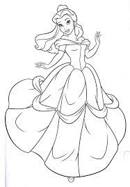 Disney Princess Belle Coloring Pages Trends Book Disney Princess Disney Princess Coloring Pages Princess Coloring Pages Belle Coloring Pages