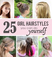 This is for the boys. 25 Little Girl Hairstyles You Can Do Yourself