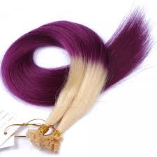 How much to tip for a haircut, style, or color service. Addcolo 10a U Tip Hair Extensions Brazilian Hair 613 Purple Ombre Color