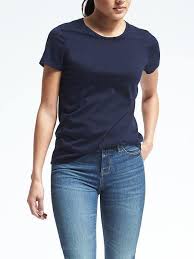 Signature Supima Cotton Crew T Shirts For Women Women Tees