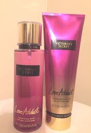 Victoria S Secret Love Addict Fragrance Mist Body Lotion Set Full Size Fragrance Mist Victoria Secret Fragrances Victoria Secret