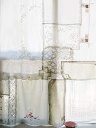 A Patching And A Stitching Patchwork Curtains Curtains Vintage Linens