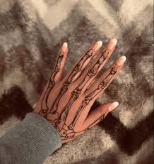 Skeleton Hand Tattoo Skeleton Hand Tattoo Hand Tattoos Sharpie Tattoos