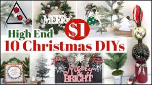 Inspired by some of my previous holiday decorating adventures, today i thought i'd highlight some beautiful christmas tree decorating ideas! New 10 Dollar Tree Christmas Diys 2020 High End Christmas Decorating Ideas Youtube