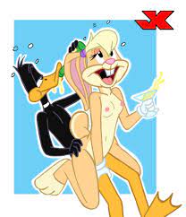alcohol anthro beer breasts daffy duck drunk duck female fur  furry jk lola bunny looney tunes male martini new lola bunny nipple rabbit  soft feathers space jam straight the