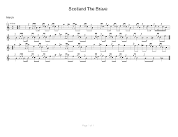 Scotland the brave (in scottish gaelic, alba an aigh) is a patriotic song, one of the main contenders to be considered as a national anthem of scotland.the song is used to represent scotland in the commonwealth games (incidentally, to be hosted in glasgow in 2014). Https Pdf4pro Com File 1e077 Uploads 6 3 3 7 6337854 Tune Book Pdf Pdf