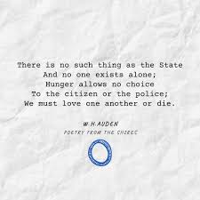 Lines From W H Auden S Poem Poetry From The Shires Facebook
