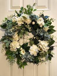 Welcome sign for front door, artificial peony eucalyptus wreath, front door decor, country farmhouse porch outdoor hanging decoration(butterfly style) 4.6 out of 5 stars 286 $17.99 $ 17. Front Door Wreath Spring Wreath Summer Wreath Artificial Etsy Spring Front Door Wreaths Spring Wreath Wreaths