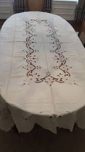 60 X 100 Madeira Linen Tablecloth 10 Napkins By Feeneylane 275 00 Table Cloth Linen Tablecloth Vintage Linens