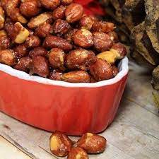 Sugar Spanish Peanuts I Oh These Are So Easy And Fantastic Will Totally Make Again With Adding Cinnamon To Spanish Peanuts Peanut Recipes Salty Sweet Snacks