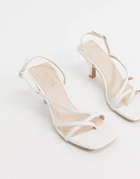 Jun 11, 2021 · comfortable sandals with stylish details are on the rise for summer '21. Raid Wide Fit Anina Square Toe Strappy Sandals In White Asos