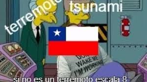 No puedo creer que le hayan hecho un meme a ese enfermo de copano ¬¬. Los Memes Chilenos Por El Terremoto Sumario Noticias