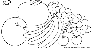 Gambar mewarnai anak indonesia gambarmewarnai.com. 200 Gambar Buah Buahan Untuk Mewarna Gambar Id