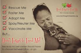 Find a food bank near you today. Don T Forget To Feed Me Pet Food Bank Reviews And Ratings Fort Worth Tx Donate Volunteer Review Greatnonprofits