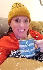 Saturday Eve Dunkin Donuts holiday blend coffee, creamer and topped with  whipped cream. ❤️👍☕☕