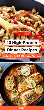 38 High Protein Dinners That Taste Great And Keep You Full High Protein Recipes Dinner Protein Dinner Recipes High Protein Dinner