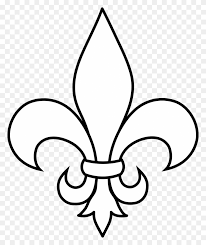 Select from 35653 printable crafts of cartoons, nature, animals, bible and many more. Saints Fleur De Lis Coloring Page New Orleans Saints Clipart Stunning Free Transparent Png Clipart Images Free Download