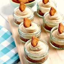 No Bake Biscoff Cheesecakes No Bake Biscoff Cheesecake Served In Individual Ramekins Sweets Desse Food Processor Recipes Biscoff Recipes Biscoff Cheesecake