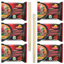 Pinoy cooking, filipino food and other food recipes. Buy Bws Bamboo Chopsticks 2 Pairs Lucky Me Pancit Canton 6 Pack Filipino Chow Mein Soupless Ramen Noodles Extra Hot Chili Spicy Online In Indonesia B076slyckt