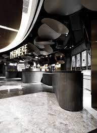 Hangzhou Kerry Centre Premiere Cinemas Designed By One Plus Partnership Limited Bestcinemadesign Best Ci Cinema Design Home Theater Installation Lobby Design